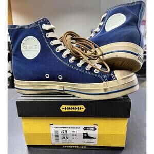 NEW HOOD 1955 Conference High Cut Loyal Blue Basketball Shoes Size M 7.5/W 9.5